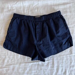 J Crew Cotton Poplin Boxer Shorts Size XS